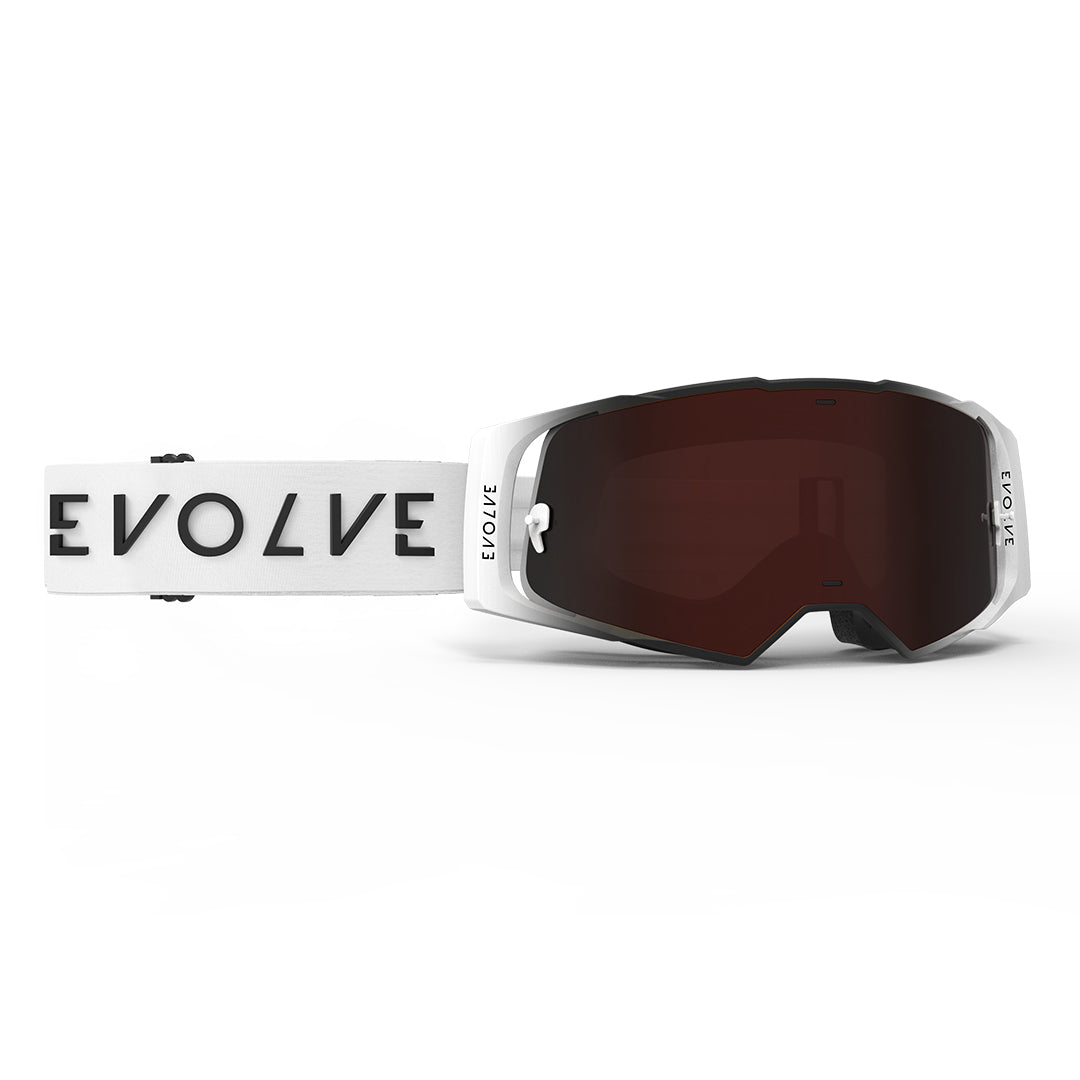 evolve goggles OPTICS - BLACK ´N WHITE Cube 2023 Stereo Hybrid YGroup_electra-lifestyle-helmet-YG Dive into tomorrow Grösse:M (8-9)