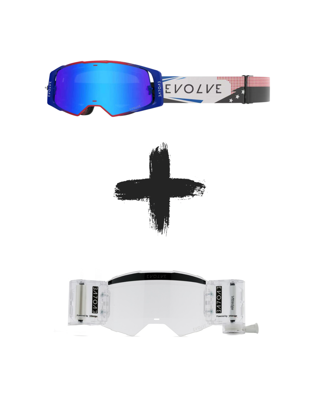 EVOLVE OPTICS - RED N BLUE